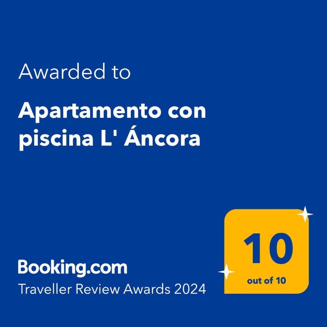 Apartamento Con Piscina L' Ancora 칼레냐 데 팔라푸르헬 외부 사진